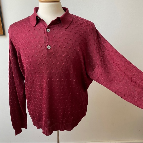 Neiman Marcus Woven Silk Sweater - Picture 6 of 15